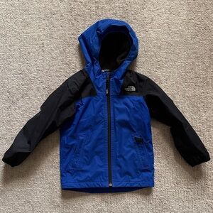 The North Face Blue and Black Kids' Storm Jacket